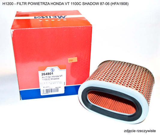 AIR FILTER SHADOW HONDA VT1100C 87-06 (HFA1908)