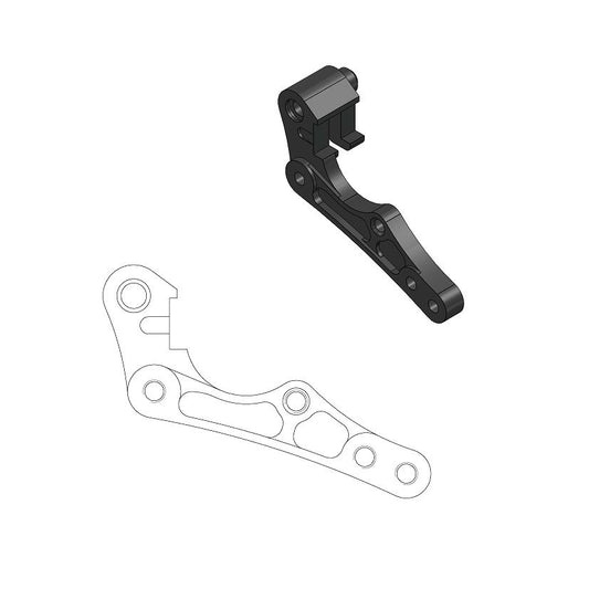 ADAPTER FOR 270MM FLAME BRAKE DISC FRONT HUSABERG 125-570 '09-'14, HUSQVARNA 125-350 '14-'17, KTM125-530 '09-'17