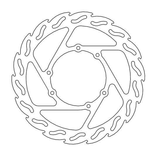 BRAKE DISC FRONT FLAME 260MM HONDA CRF450/250 '15-'20