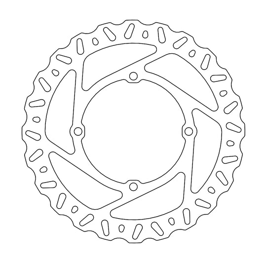 BRAKE DISC FRONT NITRO 270MM SUZUKI RM-Z450 '18-, RM-Z250 '19-