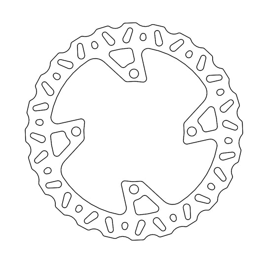 BRAKE DISC REAR NITRO KX450F KAWASAKI '19- 250MM