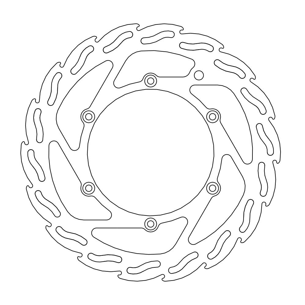 BRAKE DISC FRONT FLAME 260MM BETA RR250/350/390/430/400/450/480/498/300/500 '13-'23