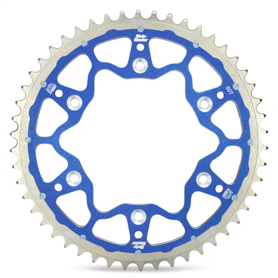 REAR SPROCKET DUAL RING (STEEL/ALUMINIUM) 899-49 BLUE KTM/HUSQVARNA/HUSABERG (JTA897.49) (CHAIN 520)