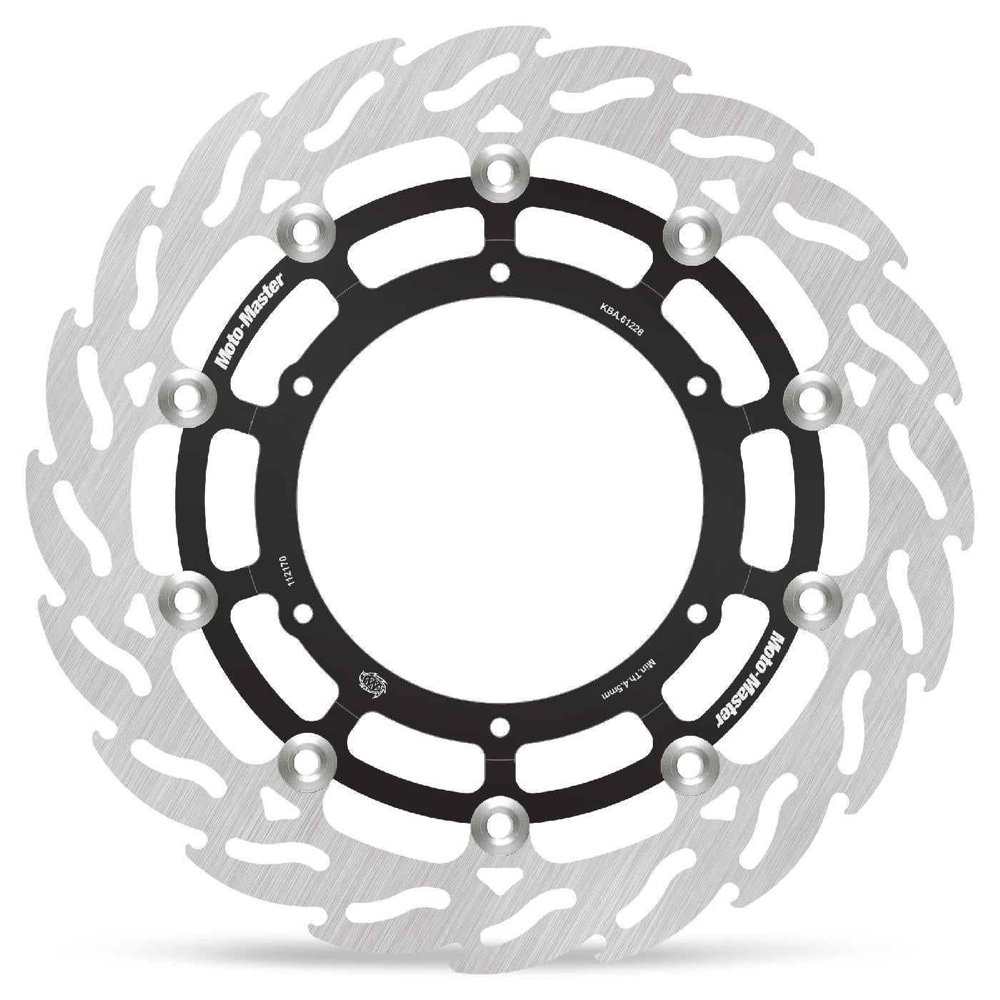 BRAKE DISC FLAME FLOATING FRONT 320MM WITH ALUMINIUM CENTER (LEFT) KTM/HUSQVARNA (SEE DETAILS)