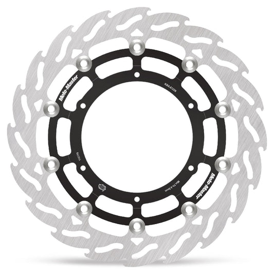 BRAKE DISC FLAME FLOATING FRONT 320MM WITH ALUMINIUM CENTER (LEFT) KTM/HUSQVARNA (SEE DETAILS)