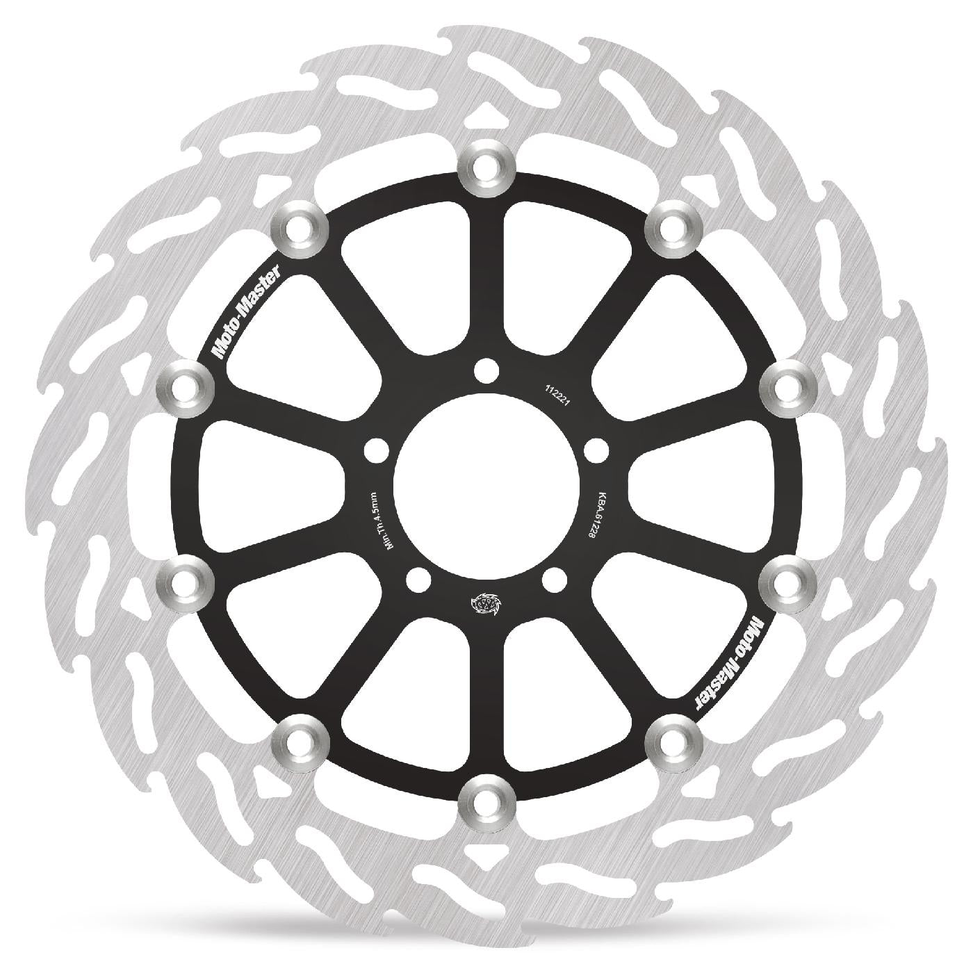BRAKE DISC FLAME FLOATING FRONT SUPERMOTO 320MM (RIGHT) YAMAHA YZF R1 1000 SP 2006, KTM 1290 SUPERDUKE (SEE DETAILS)