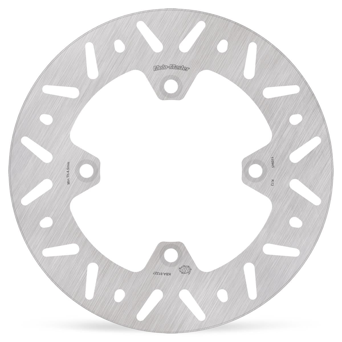 BRAKE DISC REAR NITRO SCOOTER SERIES HONDA FORESIGHT/PANTHEON/SH/NSS (240X105X5) (4X10.5) (SEE DETAILS)