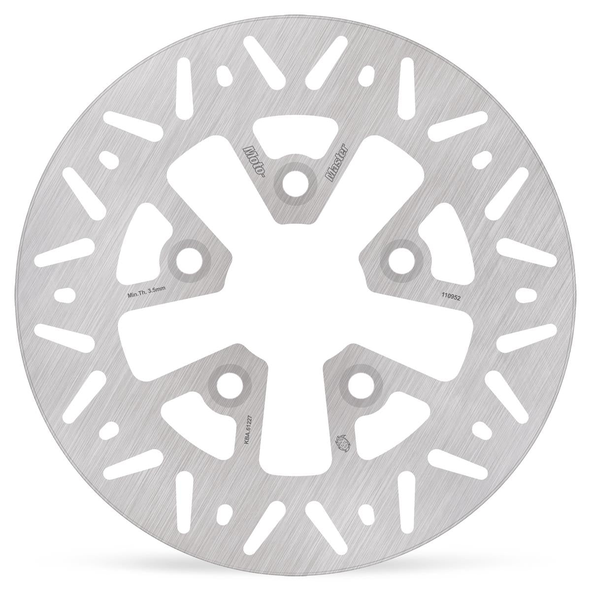 BRAKE DISC FRONT/REAR NITRO SCOOTER SERIES SYM JET/MASK, SYMPHONY50/125/150, PEUGEOT TWEET50/125/150 '10-'18 (226X59X4.0) (5X10.5) (SEE DETAILS)