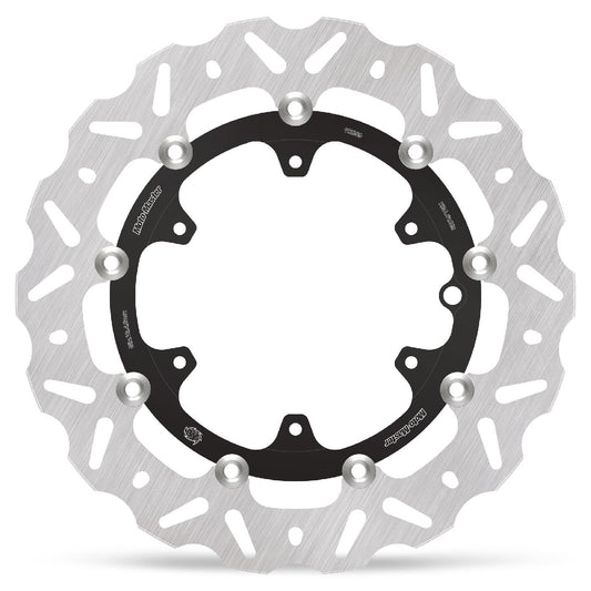 BRAKE DISC NITRO ROAD FLOATING FRONT (ALUMINIUM CENTER) GASGAS/AJP/KTM/HUSQVARNA (300X126.5X5) (SEE DETAILS)