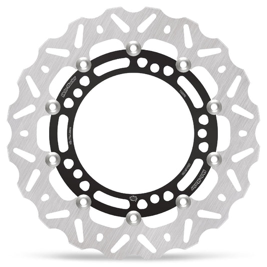 BRAKE DISC NITRO ROAD FLOATING FRONT (ALUMINIUM CENTER) Z650/Z900 KAWASAKI (300X142.5X5) (SEE DETAILS)