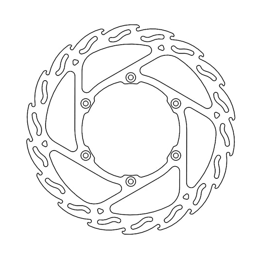 BRAKE DISC FRONT FLAME 270MM YAMAHA YZF125/250/450 '16-, WRF250 '17-'19, WR450 '16-'18