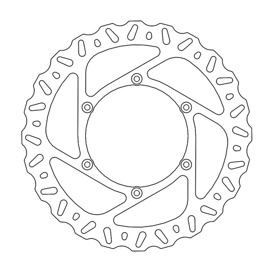 BRAKE DISC FRONT NITRO 270MM YAMAHA WRF250 '17-'19, WR450 '16-'18, YZ/YZF125/250/450 '16-