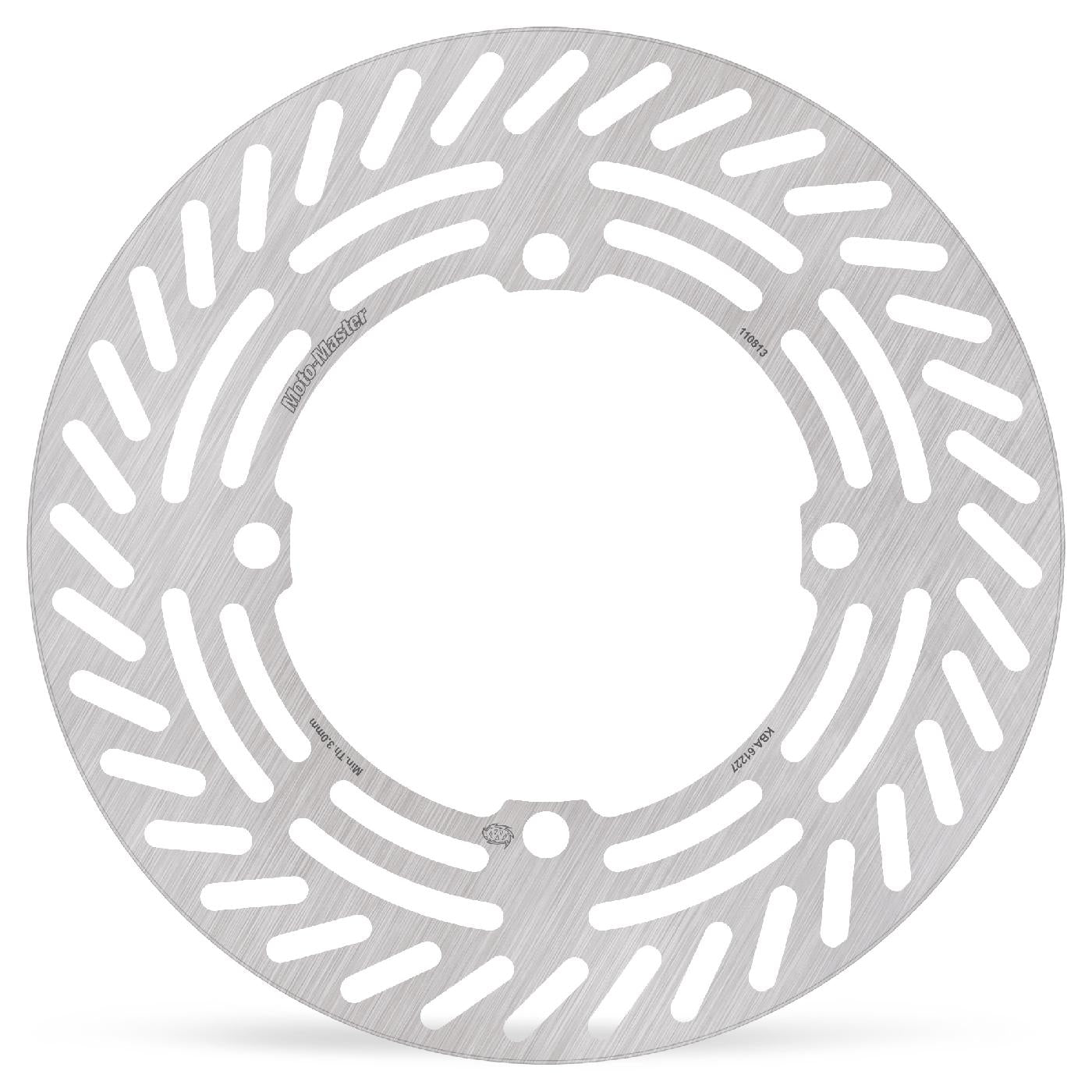 BRAKE DISC FRONT VINTAGE HONDA CR125/500/250 1989, NX250 '87-'89, XLR250R '90-'92 (240X118X3.5) (4X10.5) (SEE DETAILS)