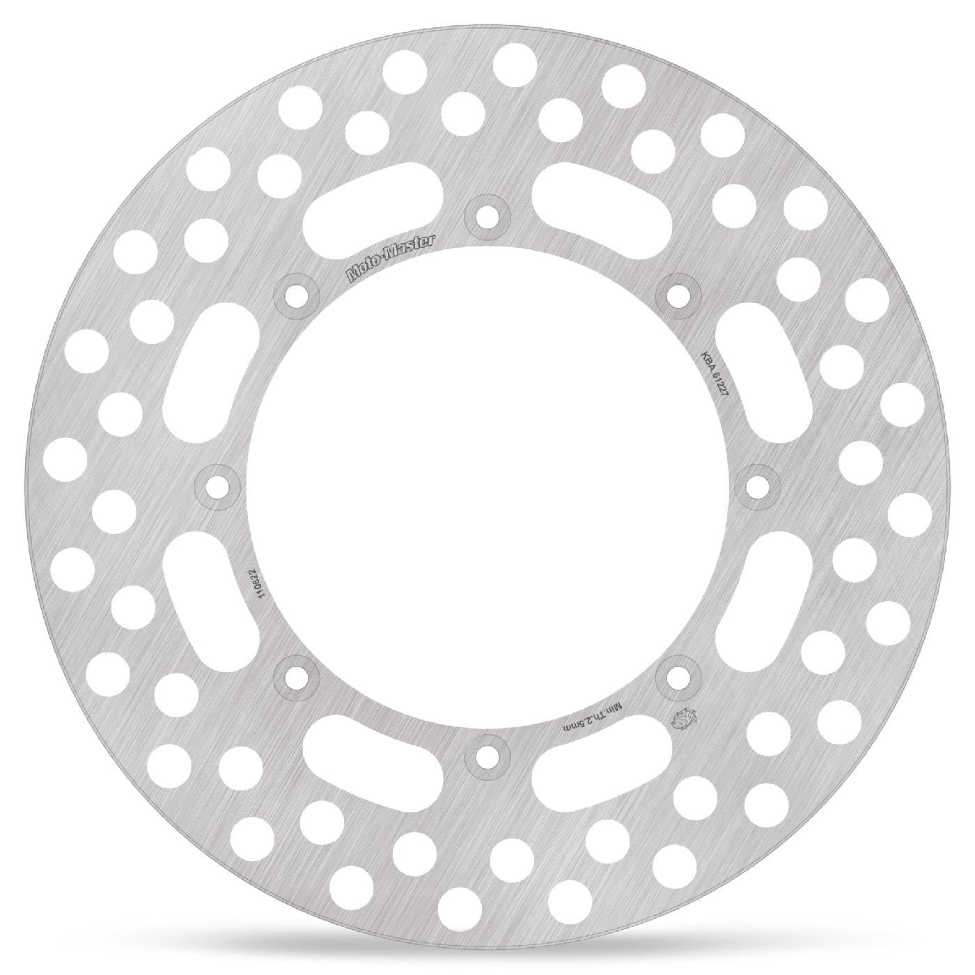 BRAKE DISC FRONT VINTAGE KAWASAKI KX125/250/500 (1985-1988), KDX200 SR (1989-1992) (250X130X3.1) (8X6.5) (SEE DETAILS)