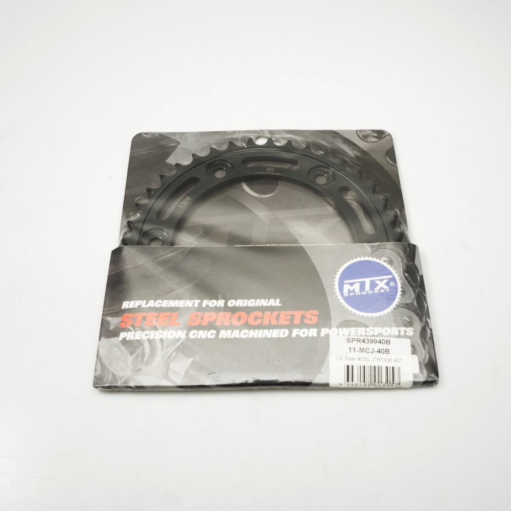 REAR SPROCKET 4399 40 HONDA VTR1000SP1/SP2 00-06, CBR1000RR 04-05 (JTR1306.40ZBK) (CHAIN 530) BLACK 