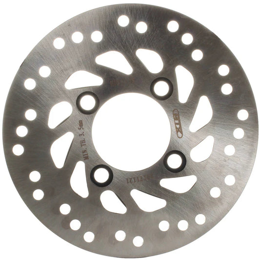BRAKE DISC REAR HONDA MONKEY125 18-24, ST125 DAX 22-24, MSX125 GROM 13-24 (190X58X4MM) (4X10.5MM) 