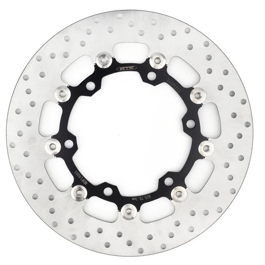 BRAKE DISC FRONT YAMAHA WR250X 08-14, HYOSUNG GV650 AQUILA 04-18, GV700C 05-09, ST-7 10-15 (300X132X5MM) (6X8.5MM) 