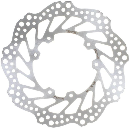 BRAKE DISC FRONT HONDA CRF250X/450X 04-20, CRF250R/450R 02-14, CR125R/250R 95-08, CRF250XRL 14-20, CR500R 95-01 WAVE (240X101X3MM) (6X6.5MM) 