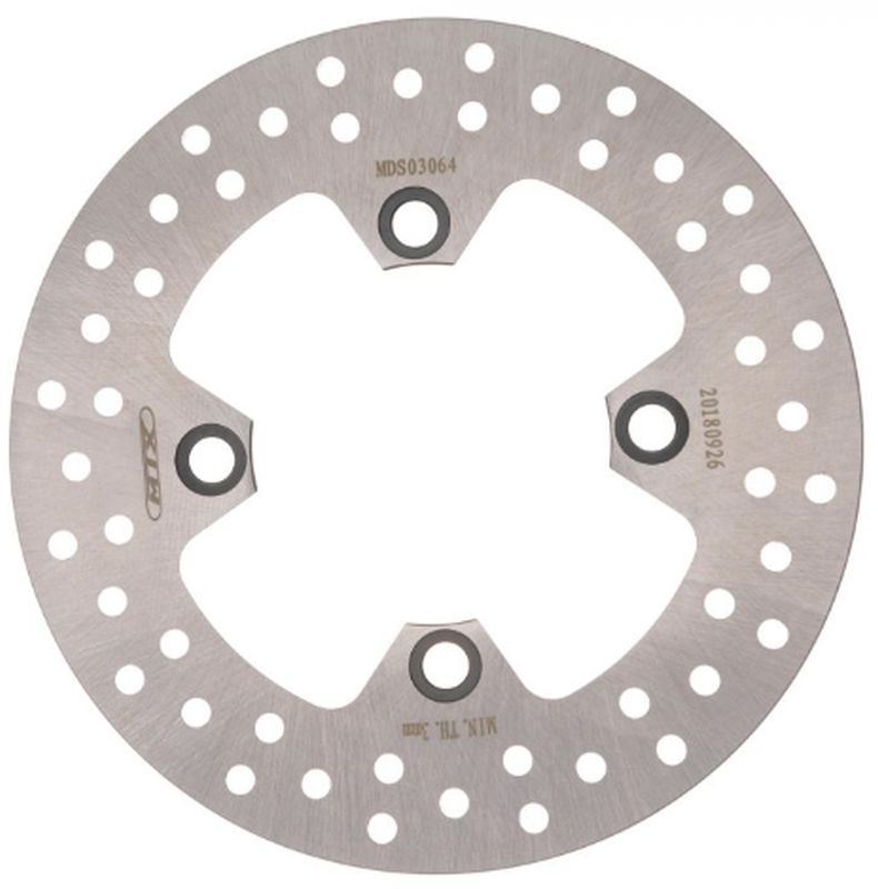 BRAKE DISC FRONT KAWASAKI KVF360 03-13, KVF650 02-14, KVF700 04-08, KVF750 08-17 (200X84X3.5MM) (4X10.5MM) 