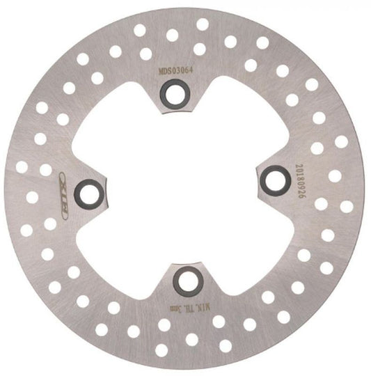 BRAKE DISC FRONT KAWASAKI KVF360 03-13, KVF650 02-14, KVF700 04-08, KVF750 08-17 (200X84X3.5MM) (4X10.5MM) 