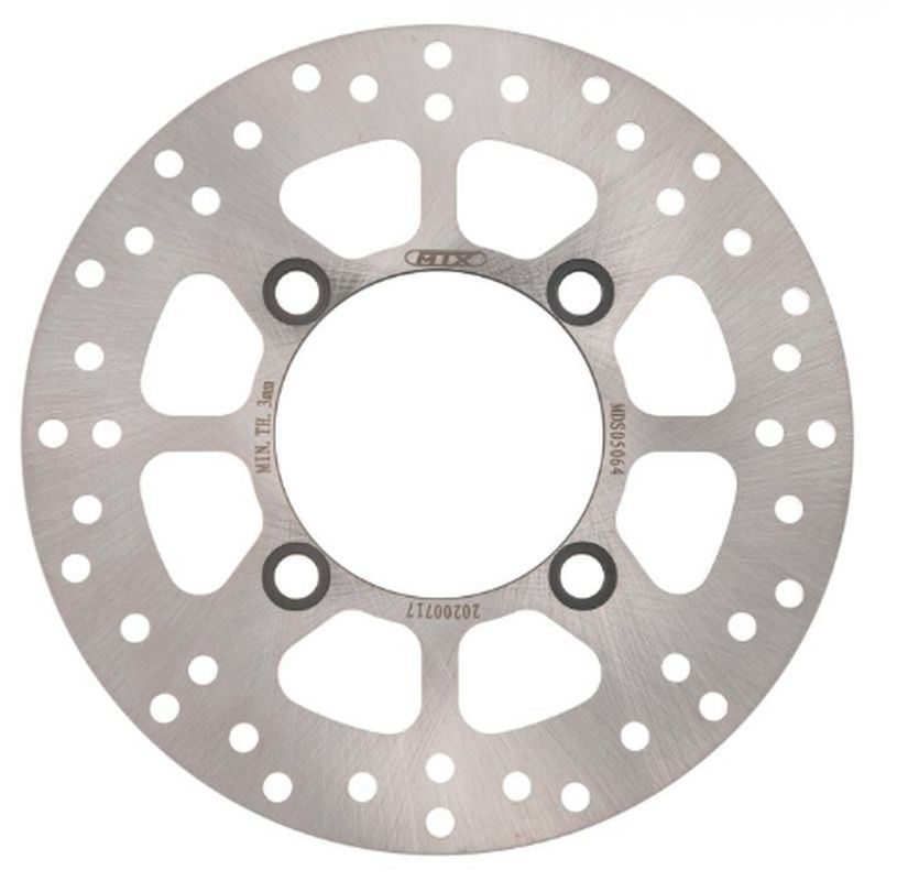 BRAKE DISC FRONT SUZUKI LT-F500F 98-02 (206X81X4MM) (4X10.3MM) 