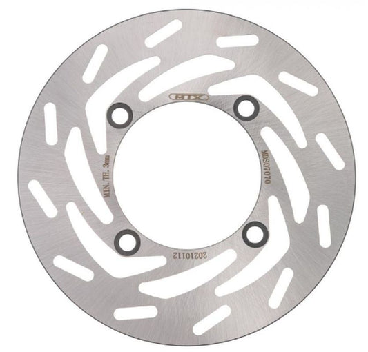 BRAKE DISC FRONT YAMAHA YFM700F GRIZZLY 07-18, YFM550 07-14 (220X96X3.5MM) (4X10.5MM) 