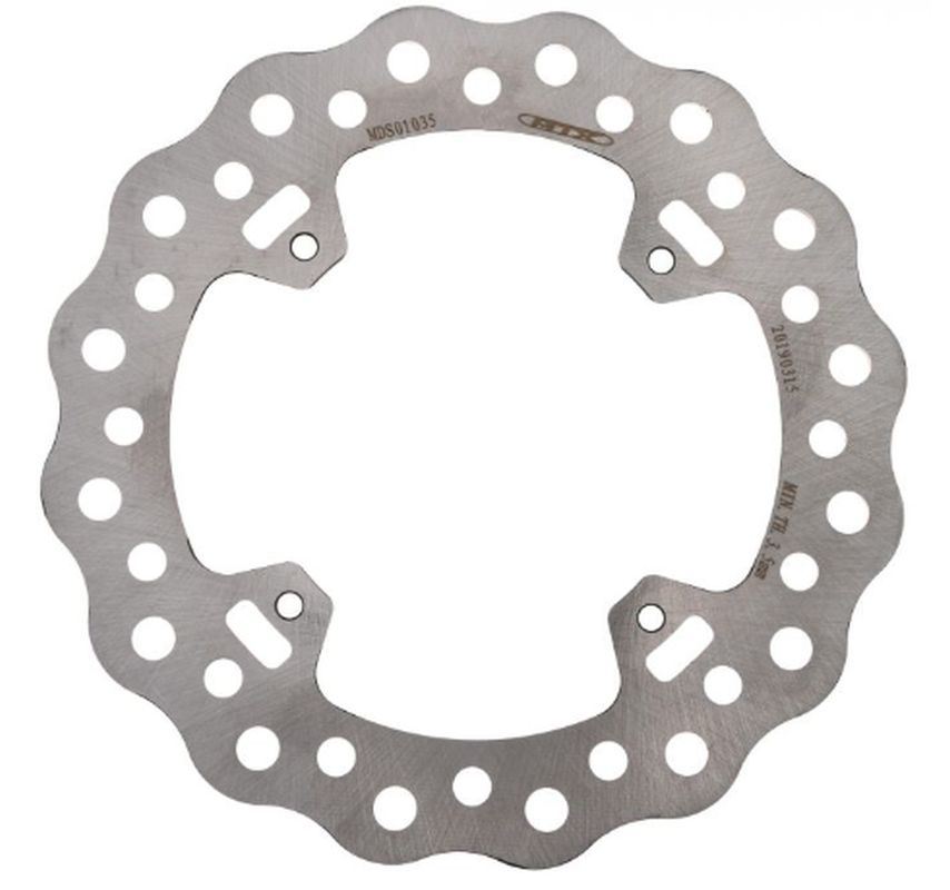 BRAKE DISC REAR HONDA CRF250RX/450RX 18-21, CRF250R/X, CRF450R/X 02-21, CR125R/250R 02-08 WAVE (240X121X4MM) (4X6.5MM) 