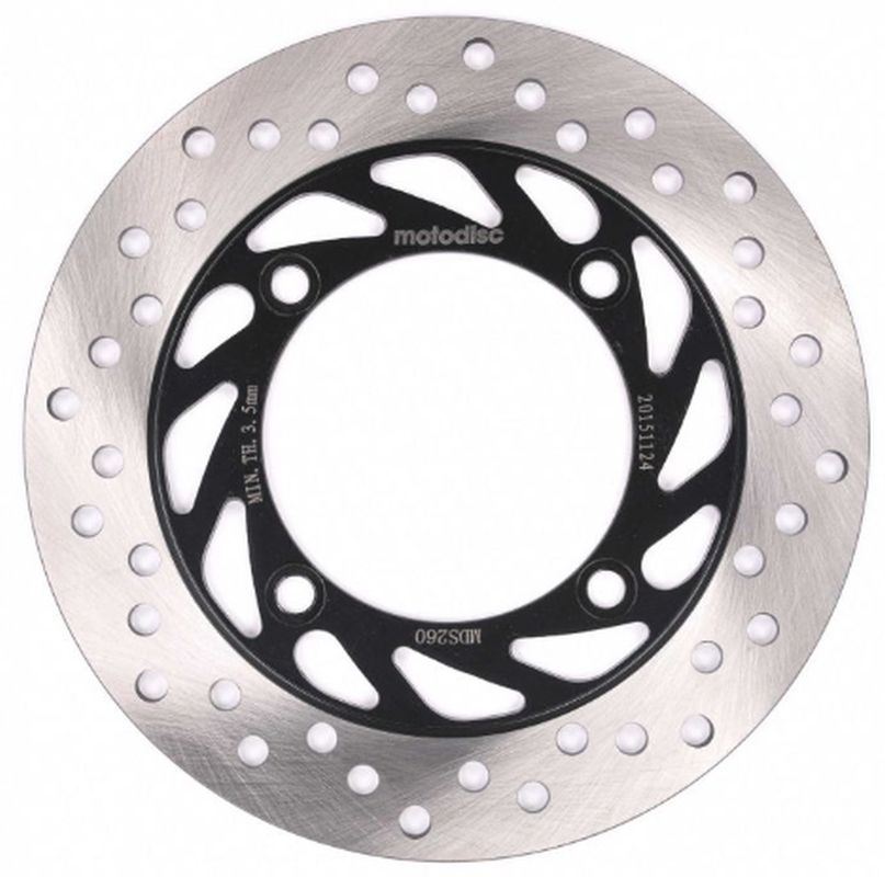 BRAKE DISC REAR HONDA CB750 92-03, XL600V/650V/700V TRANSALP 87-13, FJS600 SILVERWING 01-06, CB500 97-03, XRV650 AFRICA TWIN 88-89 (240X105X4MM) (4X10.5MM) 