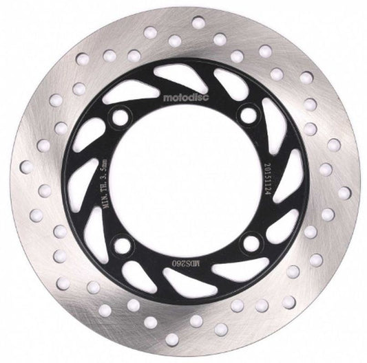 BRAKE DISC REAR HONDA CB750 92-03, XL600V/650V/700V TRANSALP 87-13, FJS600 SILVERWING 01-06, CB500 97-03, XRV650 AFRICA TWIN 88-89 (240X105X4MM) (4X10.5MM) 