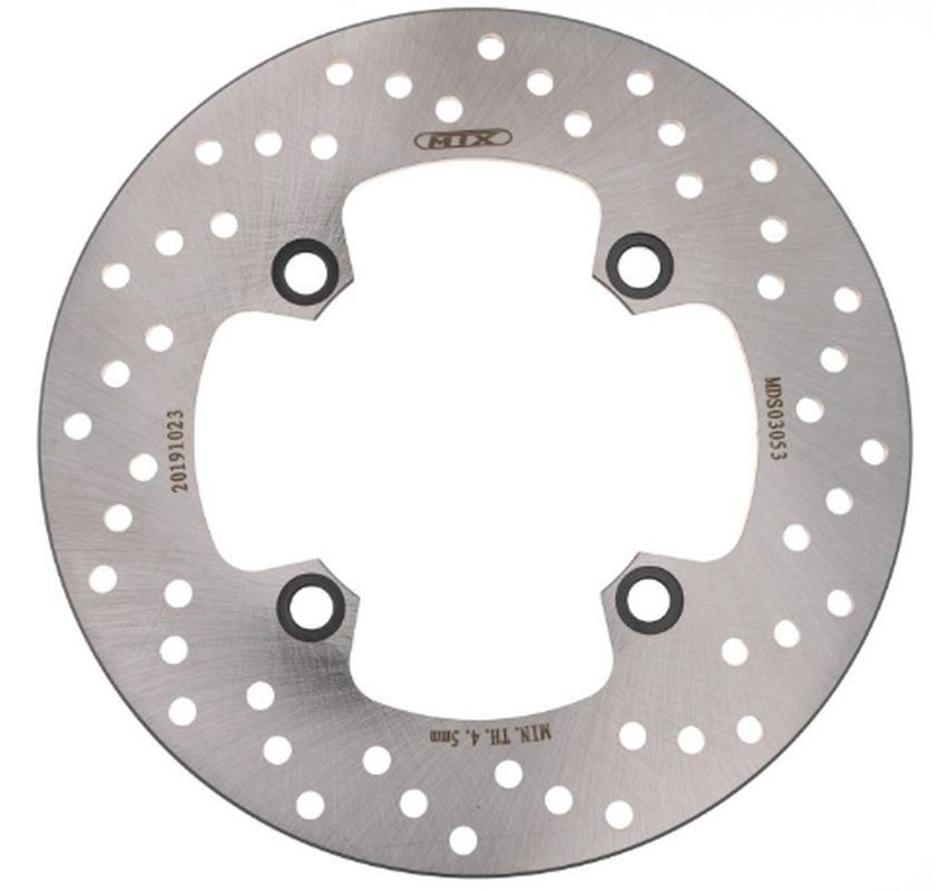 BRAKE DISC REAR KAWASAKI ZX-9R 99-04, Z650 17-20, Z1000 03-06, ZX-6R/RR 03-16, Z750 03-06, ER-6F 12-16, ER-6N 05-14, KLE650 VERSYS 07-14, ZX-10R 04-10 (220X100X5MM) (4X10.5MM) 