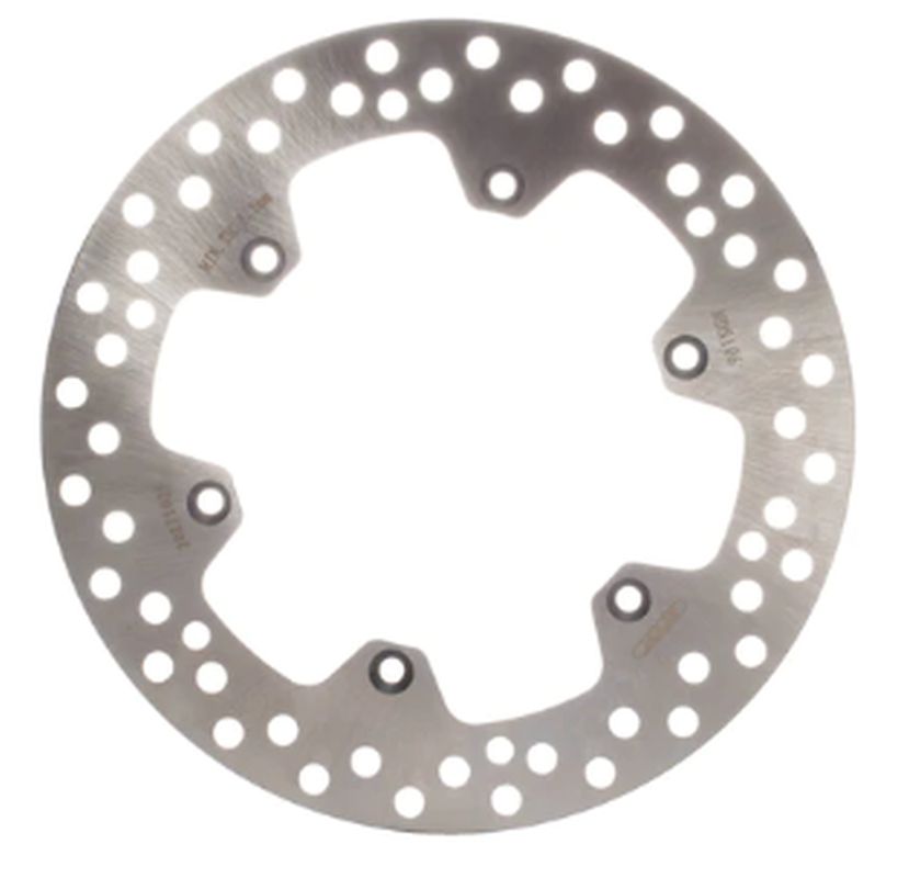 BRAKE DISC REAR SUZUKI RM125/250 87-98, KAWASAKI DR-Z400 00-09, KLX400 03-04 (220X118X4MM) (6X6.5MM) 