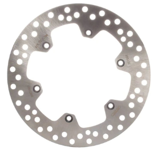 BRAKE DISC REAR SUZUKI RM125/250 87-98, KAWASAKI DR-Z400 00-09, KLX400 03-04 (220X118X4MM) (6X6.5MM) 