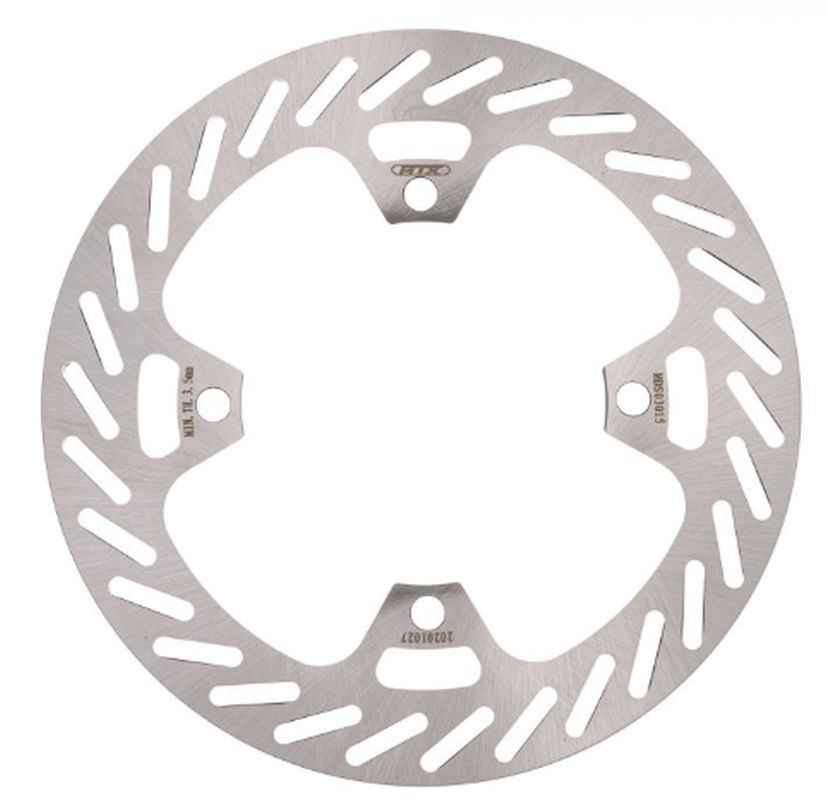 BRAKE DISC REAR SUZUKI RM-Z250 04-06, KAWASAKI KLX450R 08-18, KX125/250 03-08, KX250F 04-21, KX450F 06-18 (240X115X4MM) (4X10.5MM) 