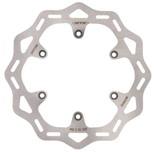 BRAKE DISC REAR EXC500 12-19, HUSQVARNA TE125/250/300 14-21, KTM EXC-F/SX-F/XC-F350 11-21, EXC/SX125/250 95-21, FC/FE250/350/450 14-21, EXC450 07-21, EXC300 00-21 WAVE (220X110X4MM) (6X6.5MM) 