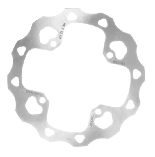 BRAKE DISC REAR SUZUKI RMX450Z 09-18, RM-Z250 07-19, RM-Z450 05-18 WAVE (240X122X4MM) (4X10.2MM) 