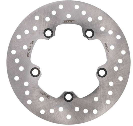 BRAKE DISC REAR YAMAHA YZF-R1 04-14, MT-10 16-21, YZF-R6 02-21 (220X105X5MM) (5X10.5MM) 
