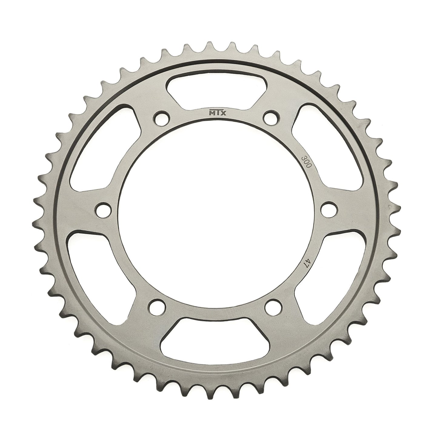 REAR SPROCKET 300 47 HONDA XL700V TRANSALP 08-13, XL600V TRANSALP 87-99, XL650V TRANSALP 01-07 (30047JT) (CHAIN 525) 