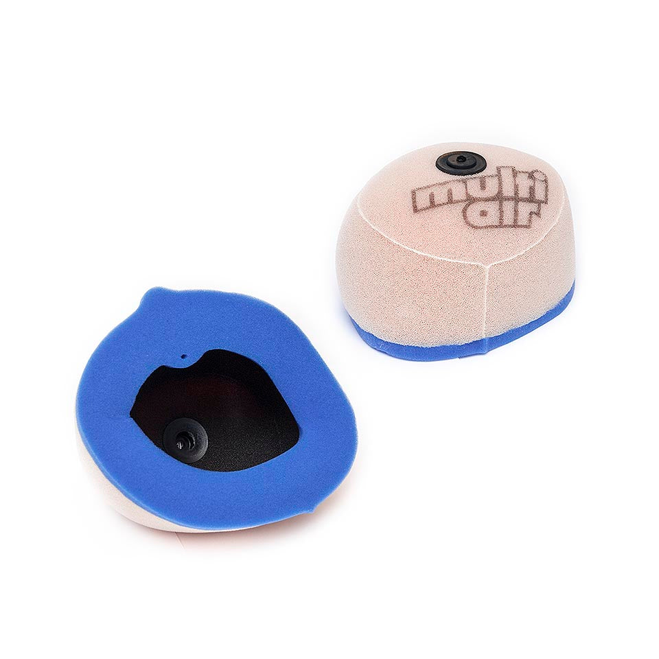 AIR FILTER YAMAHA YZ125 97-25, WR400/426F 99-02, WR250F 01-02, YZ250F 01-13, YZ400/426/450F 98-09, YZ250 97-25 (MA0330=MA0423) (HFF4012) THREE-LAYER 