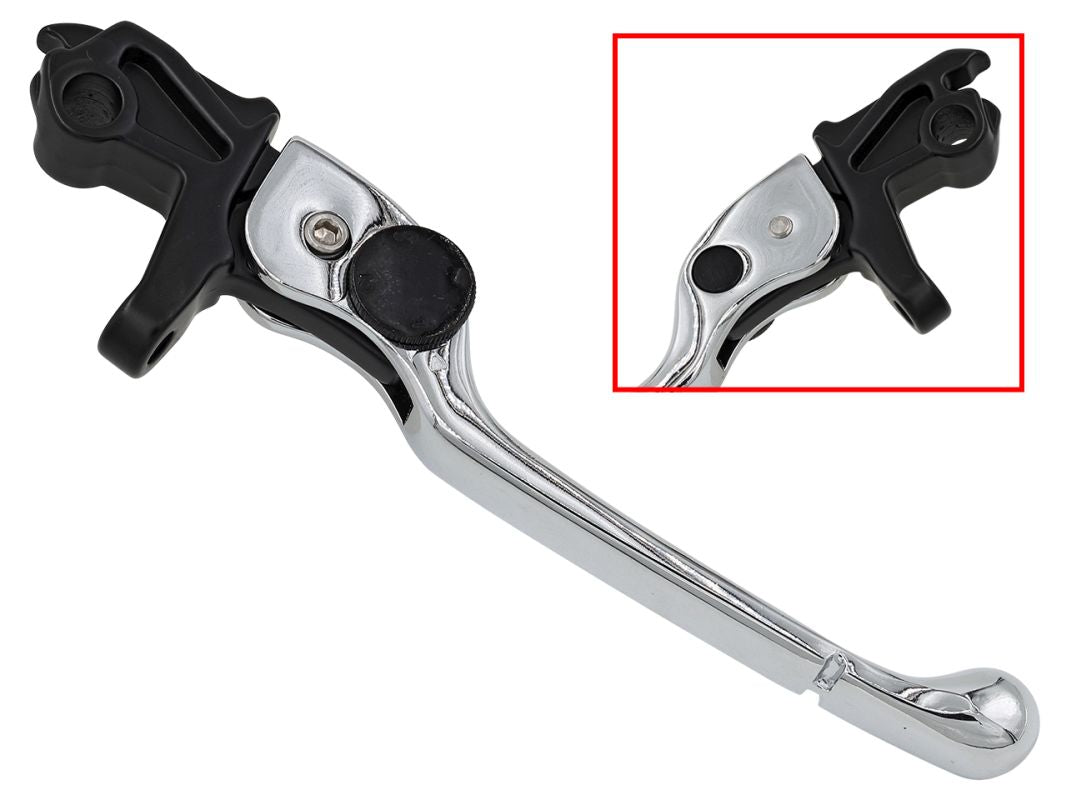 Brake Lever BMW R1150R 01-, RT 01-, R850C 96-04, R1200C 99-, CL 99-, K1200LT 01- Silver (OEM:71607654754)