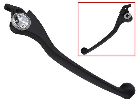 Brake Lever Suzuki GS500 99-00, VX800 90-02, GSX-R750 88-97, RGV250 89-96, Kawasaki W800 11-, ZX-9R 94-98, GSF400 Bandit 91-93 Black