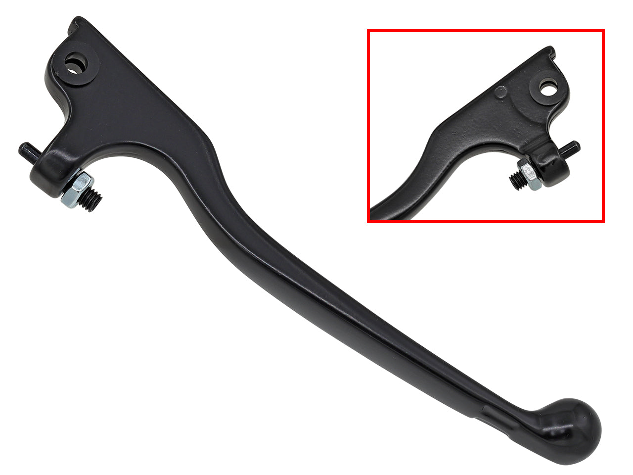 Brake Lever Peugeot Matrix50 03-09, Naked125 05-09, XRS E Racing All, Rieju Pro50 09, Matrix125 06-09 Black