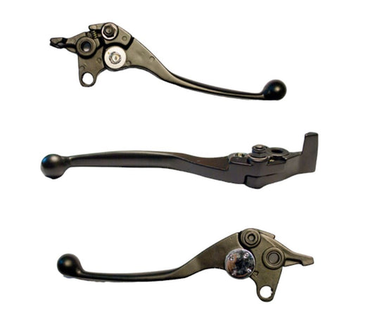 Clutch Lever Kawasaki ZX-7R 96-02, ZXR750 89-95, ZX-9R 90-03, GTR1000 96-03, GPZ1100 95-97, ZRX1100 97-99, ZZR1100 90-98, ZZR1200 02-03, Triumph Bonneville865 T100 06-10 Black