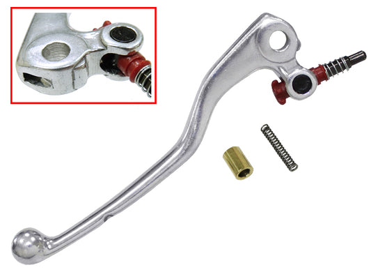 Clutch Lever KTM SX 04-07, EXC 04-07, SWM300 04-07, SWM500 04-07 with spring & adjuster (long 153mm)