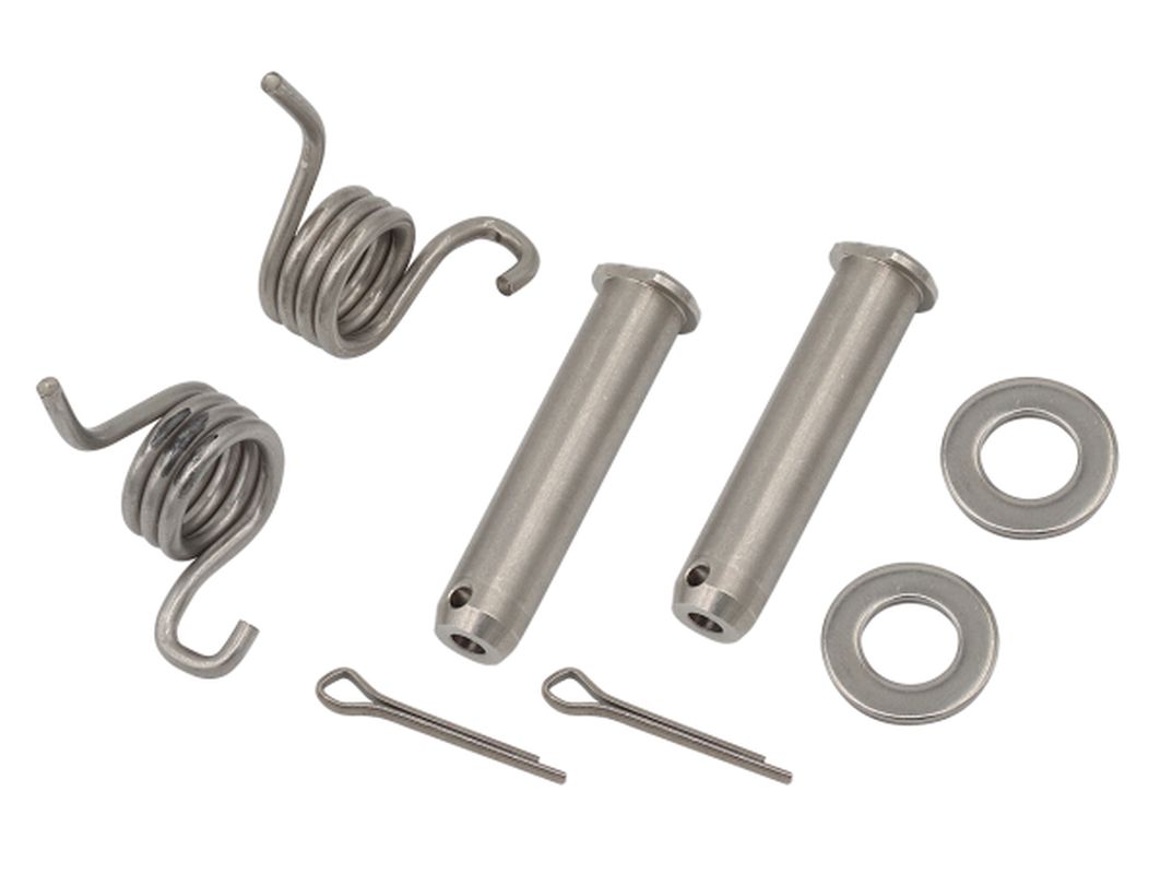 Footpeg Mounting Kit (Pins, springs, washers, retainers) Honda CR125 02-07, CR250 02-07, CRF250R 04-23, CRF450R 04-23, CRF450X 05-22, CRF250RX 17-22, CRF450RX 17-22, CRF250X 04-17