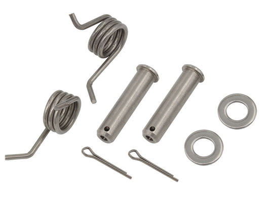 Footpeg Mounting Kit (Pins, springs, washers, retainers) Suzuki RMZ250 10-22, RMZ450 10-22, RMX450Z 10-19