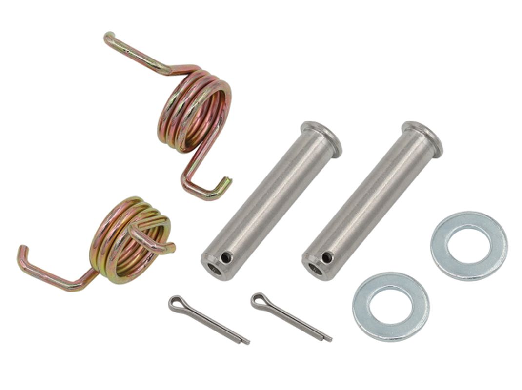 Footpeg Mounting Kit (Pins, springs, washers, retainers) Yamaha WR400F 99-22, WR450F 99-22, YZ125 99-22, WR250F 01-22, YZ250F 01-22, YZ450F, YZ250F, YZ125 03-22, YZ250FX 16-22, YZ450FX 16-22