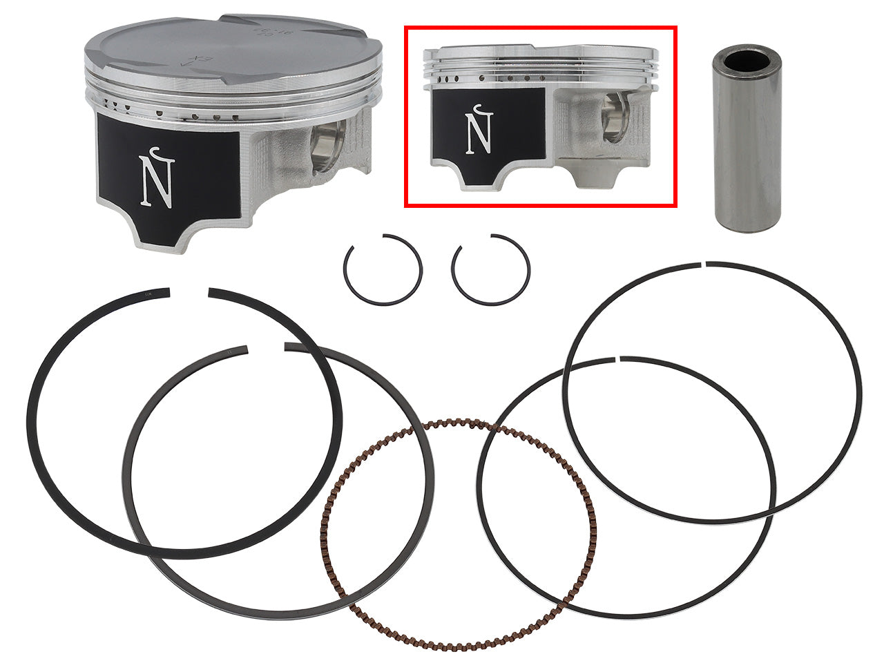 PISTON HONDA PIONEER1000 16-22 UTV (CYL. DIA. STD 92.00MM) (RINGS NA-10039-2R) 