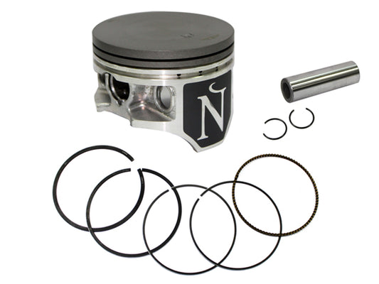 PISTON HONDA TRX300 FOURTRAX FW 88-00 2-VALVE (CYL. DIA. 75.45MM = +1.50MM) (W4629M07550) (RINGS NA-10002-6R) 