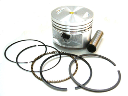 PISTON HONDA XR200R 81-02, ATC185, ATC200, TRX200 OVERSIZE (CYL. DIA. 67.47MM = +2.00MM) (RINGS NX-10200-8R) 