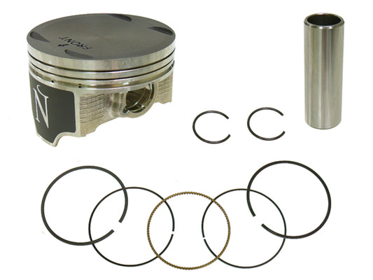 PISTON SUZUKI 700 TWIN PEAKS 04-05, KAWASAKI KVF700 PRAIRIE 04-06, KFX700 V-FORCE 04-10 (CYL. DIA. 82.96MM = +1.00MM) (8679D100) (RINGS NA-20070) 
